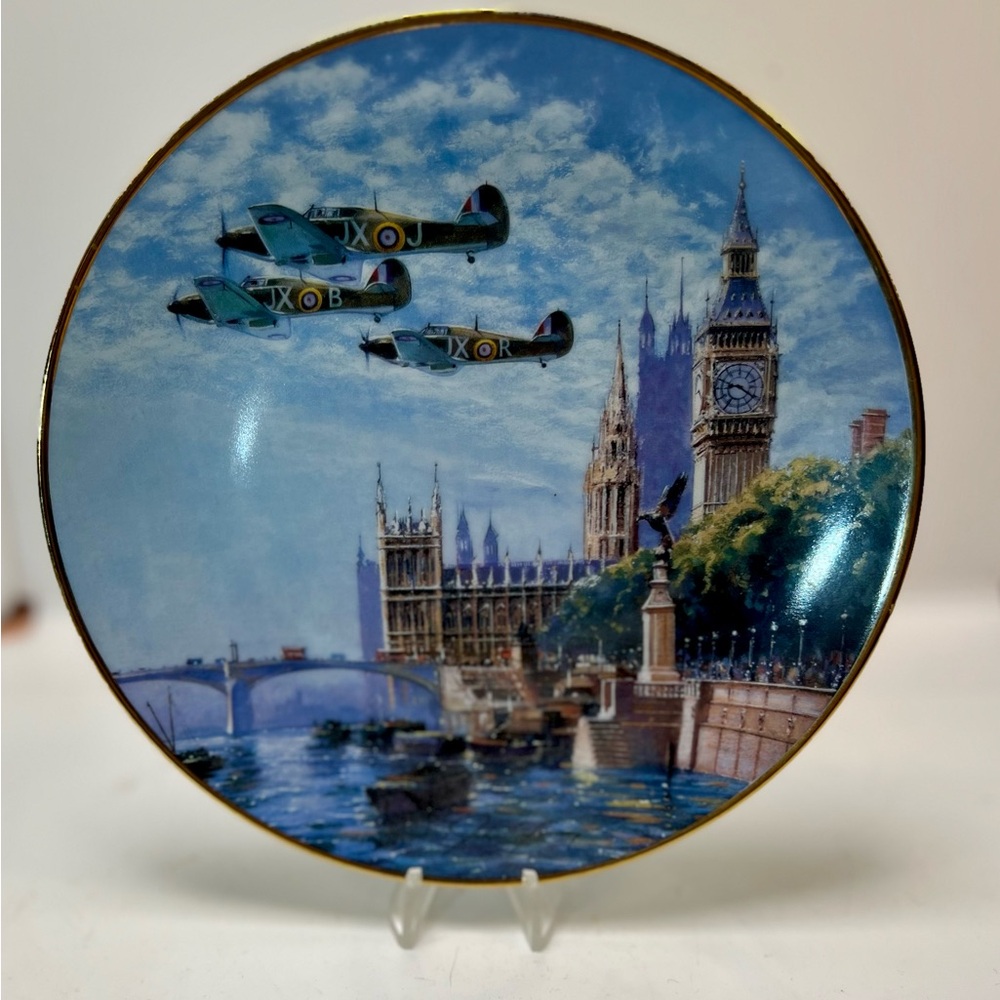 Mission of Freedom" Franklin Mint Collector Plate by John Young – Limited Editio